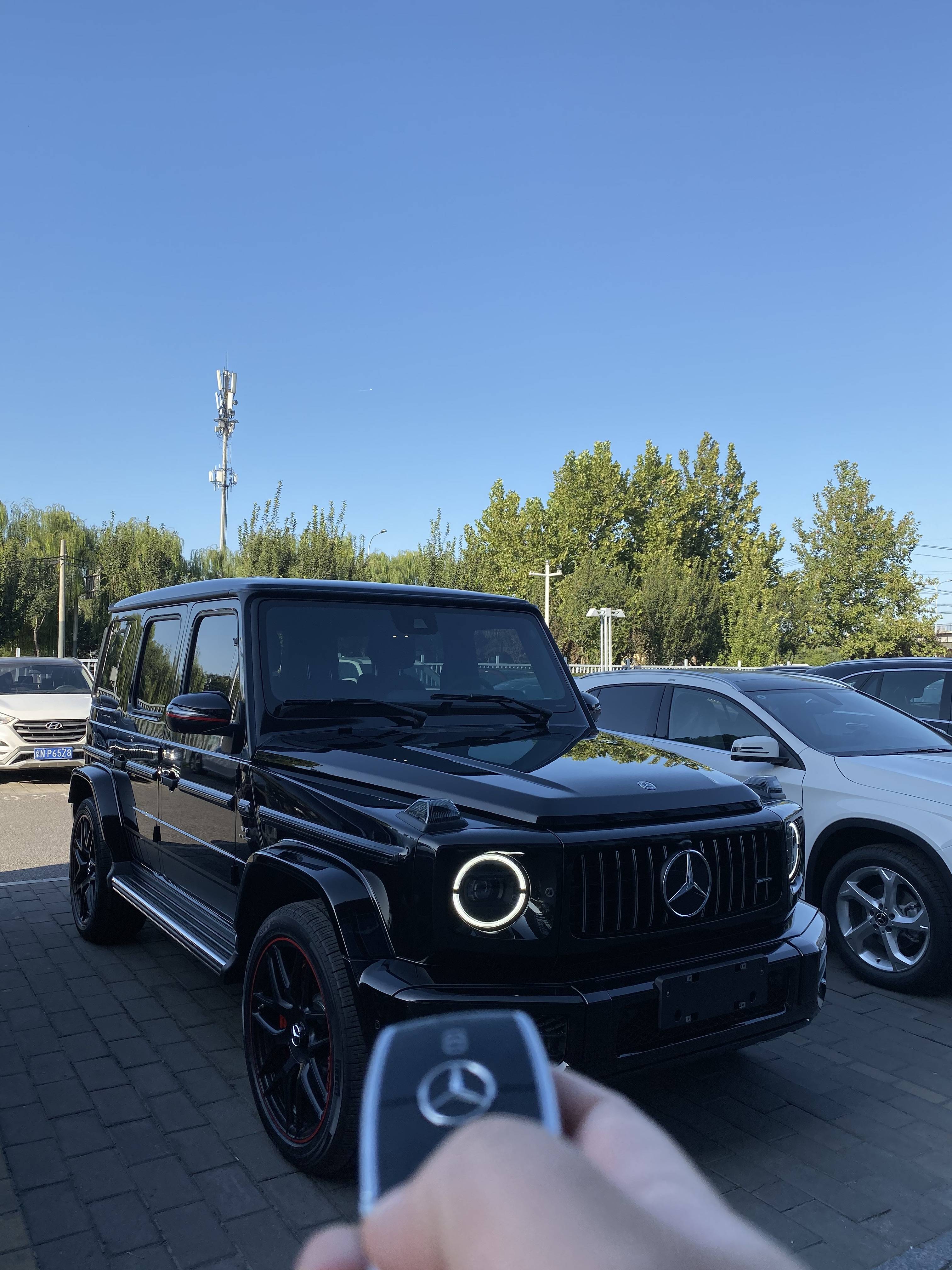 2024款奔驰AMG G63硬派SUV现车到店体验